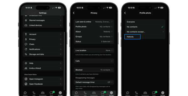 برنامه تنظیم عکس برای پروفایل واتساپ