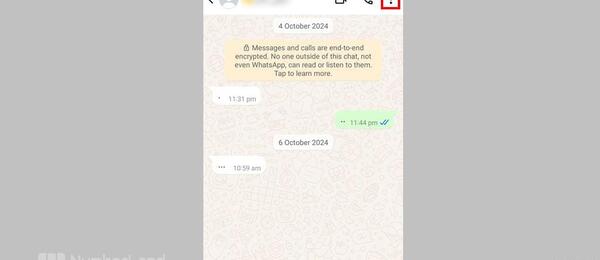 حذف عکس پروفایل مخاطب در واتساپ