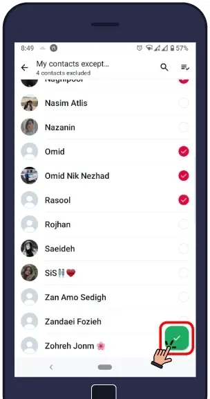 دیدن عکس پروفایل واتساپ بلاک شده whatsapp