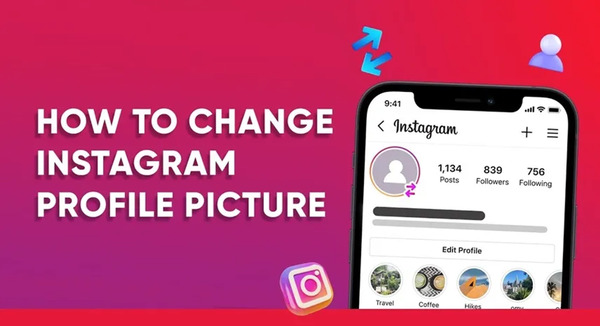 روش گذاشتن عکس پروفایل اینستاگرام