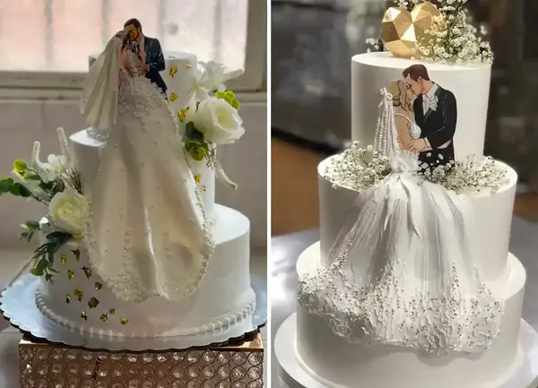 مدل عکس کیک عروسی