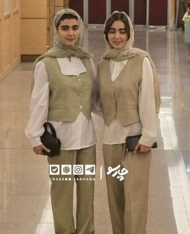 عکس واقعی ثنا و سونیا حسینی