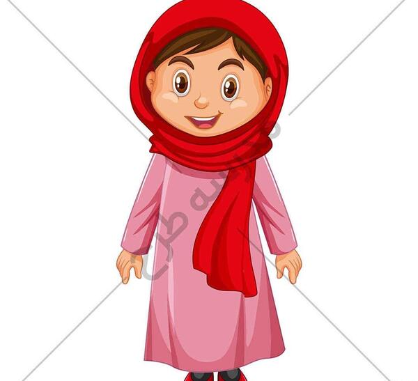 عکس باحجاب برای پروفایل کارتونی