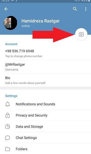 عکس متحرک برای پروفایل اینستاگرام