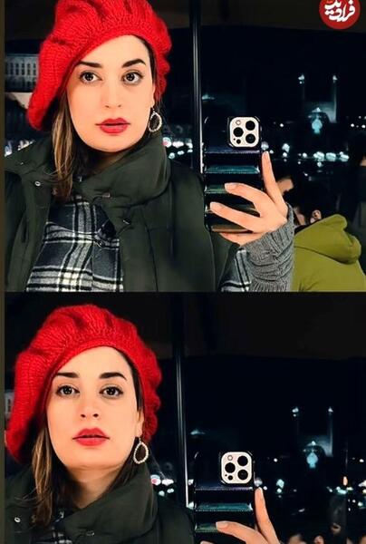 عکس گلپری در اوای باران