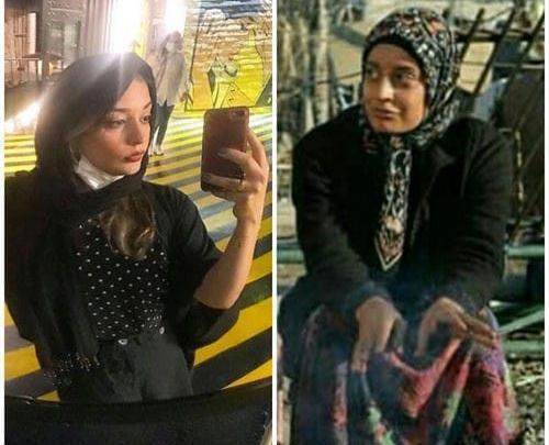 عکس گلپری در اوای باران