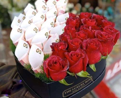 عکس گل روبانی برای ولنتاین
