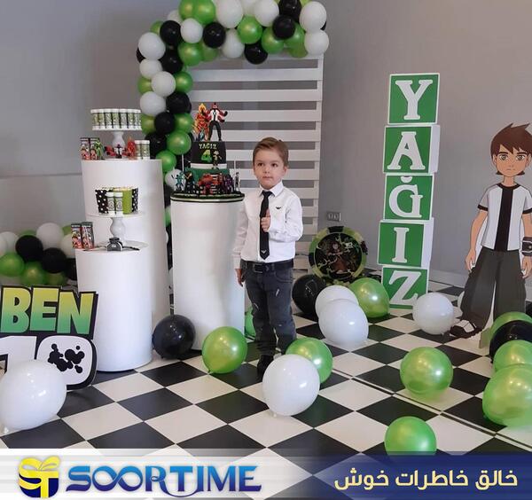 عکس کیک تولد با تم بن تن