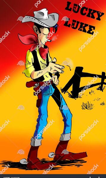 عکس پروفایل لوک خوش شانس