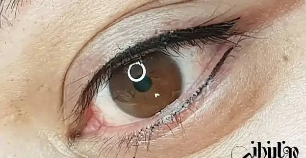 عکس بن مژه چشم