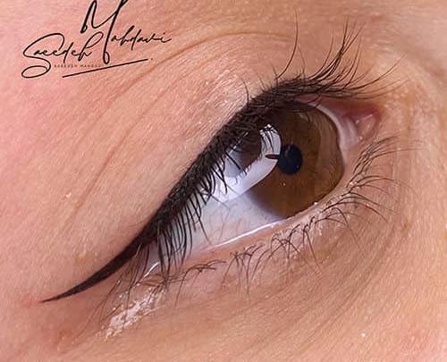 عکس بن مژه چشم