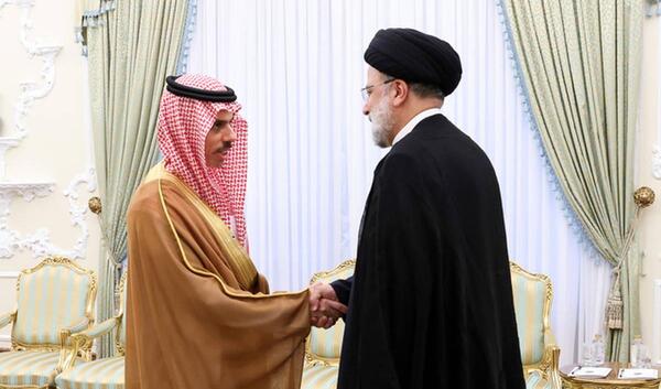 عکس بن سلمان در ایران