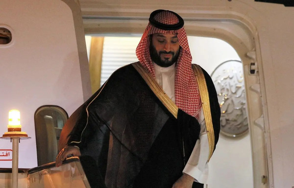 عکس بن سلمان در ایران