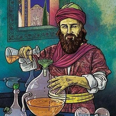 عکس از محمد بن زکریای رازی