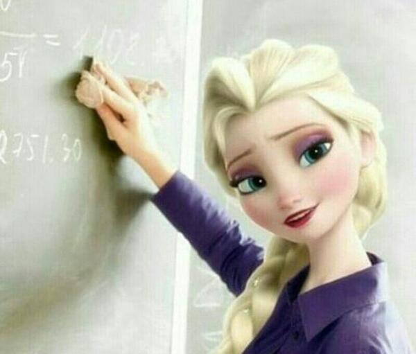 عکس السا وقتی که