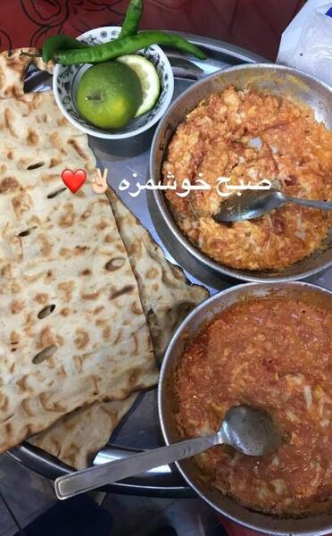 عکس میز صبحانه فیک