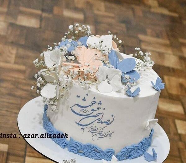 عکس جدید کیک سالگرد ازدواج