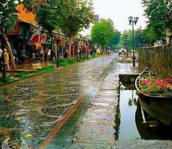 عکس از سبزه میدان رشت