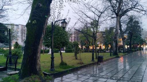 عکس از سبزه میدان رشت