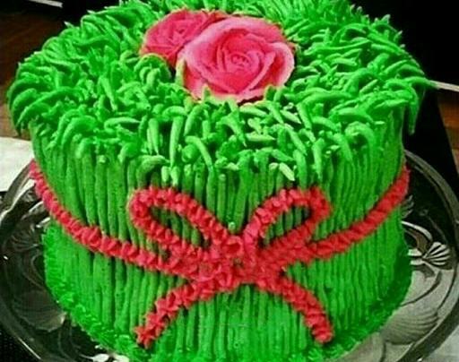 عکس کیک جشن سبزه ها