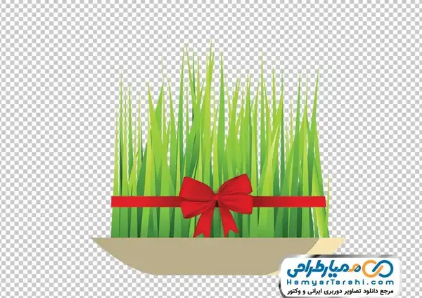 عکس نقاشی سبزه عید نوروز