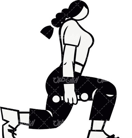 عکس نقاشی ورزشکار