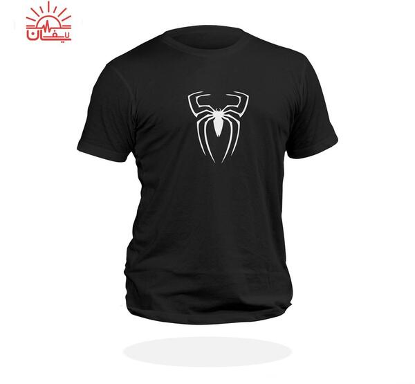 عکس لباس مرد عنکبوتی سیاه سفید