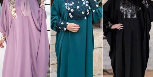 عکس مانتو عبایی نگین دار