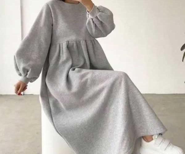 عکس مانتو زمستانه بلند
