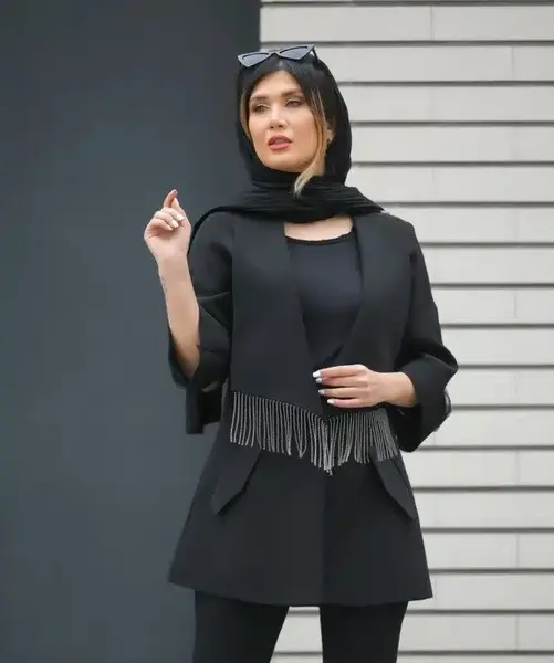 عکس مانتو مجلسی شیک زنانه