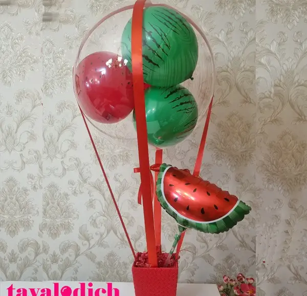 عکس بادکنک آرایی یلدایی