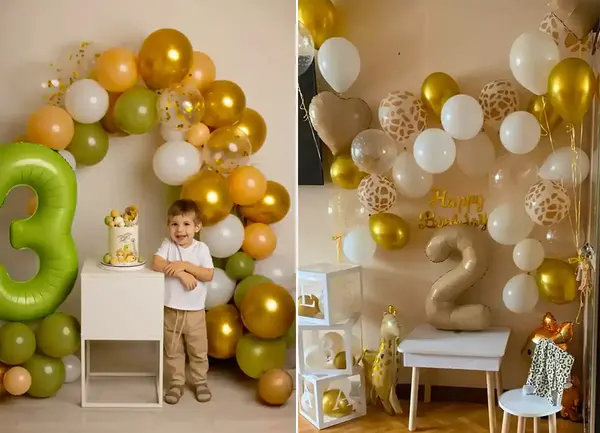 عکس بادکنک آرایی برای تولد