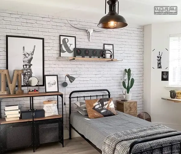 عکس دیزاین اتاق خواب پسرانه