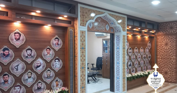 دکور با عکس شهدا