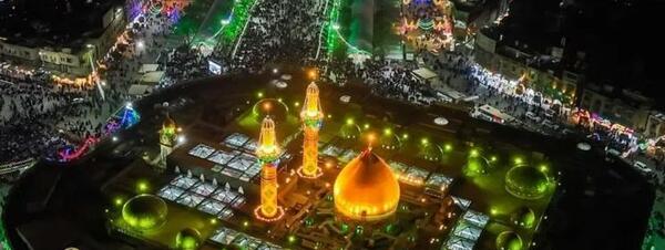 عکس سفره هفت سین در کربلا