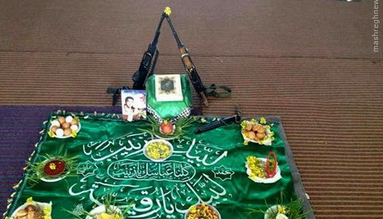 عکس سفره هفت سین در کربلا