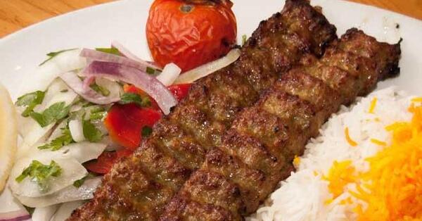 عکس سفره چلو کباب
