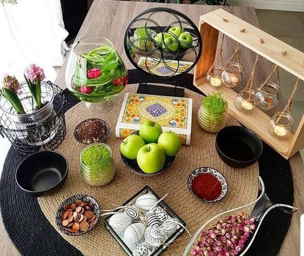 عکس سفره هفت سین فانتزی برای مدرسه