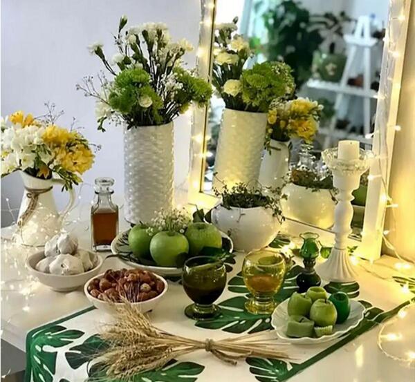 عکس سفره هفت سین فانتزی برای مدرسه
