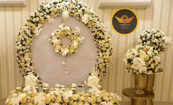 عکس از سفره عقد در خانه