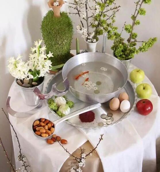 عکس سفره هفت سین برای طراحی