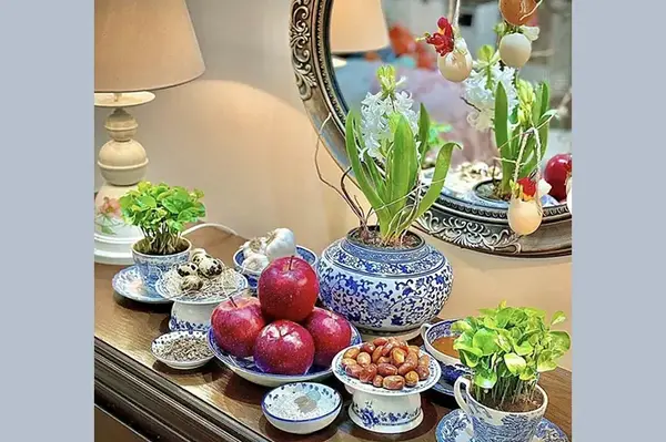 عکس سفره هفت سین برای طراحی