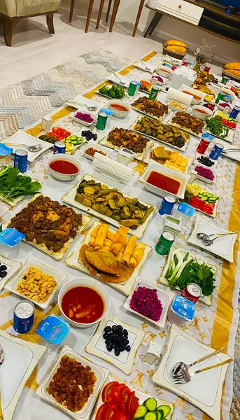 شام عکس سفره مهمانی شیک
