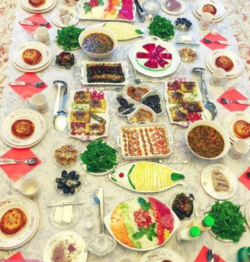 عکس سفره ساده ماه رمضان
