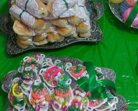 عکس سفره نذری حضرت علی اصغر