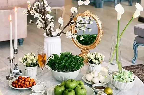 عکس چیدن سفره هفت سین زیبا