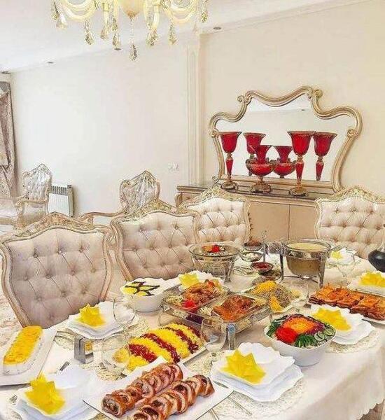 عکس سفره جشن تولد
