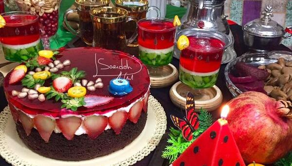 عکس سفره جشن تولد
