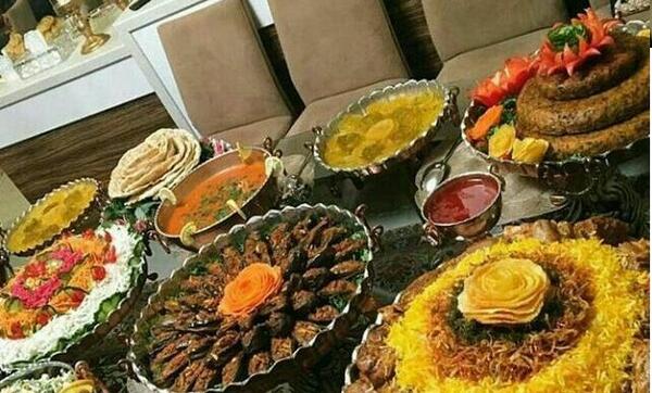 عکس سفره جشن تولد