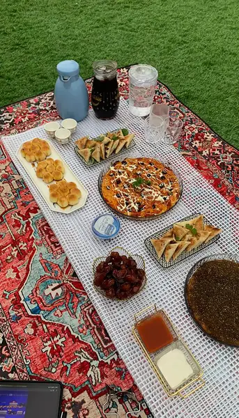عکس یه سفره شام باکلاس